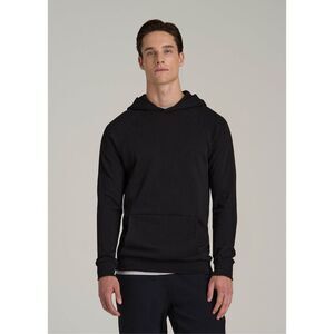 American Tall Wearever French Terry Raglan Hoodie Black Size XL NWOT